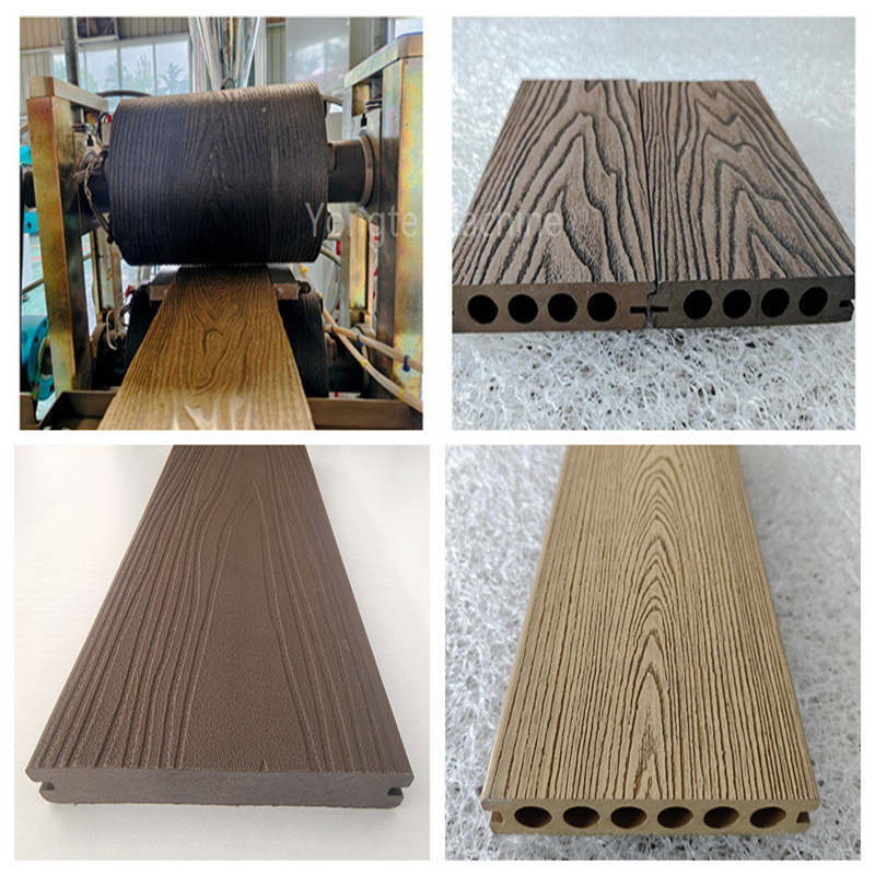 Les carreaux de plancher WPC gagnent en popularité et les lignes de production de profil en plastique en bois de Yongte sont au centre des investisseurs.