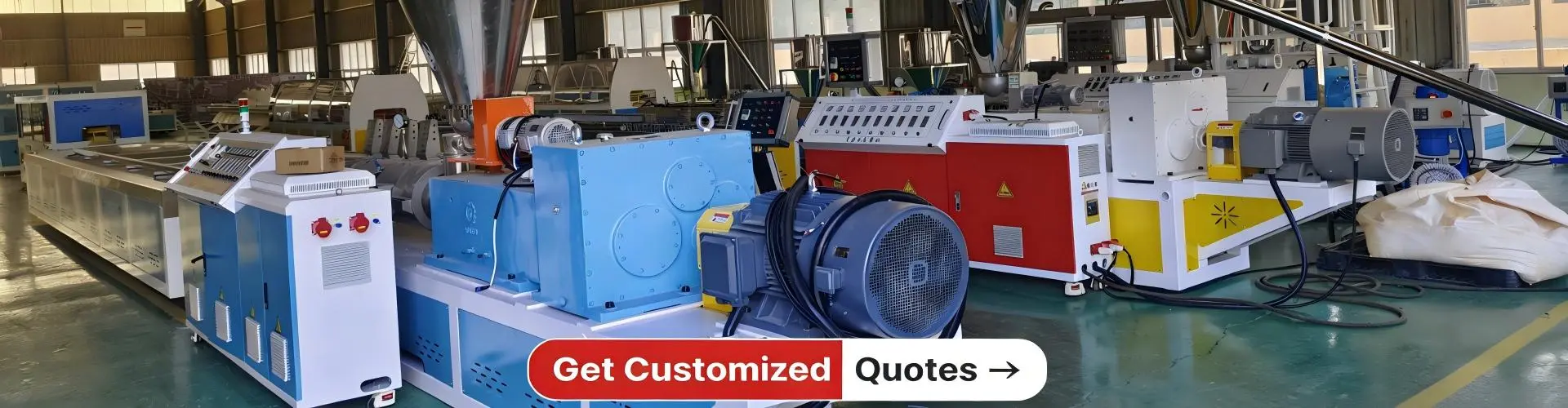 Machine d'extrusion de bois et de plastique WPC