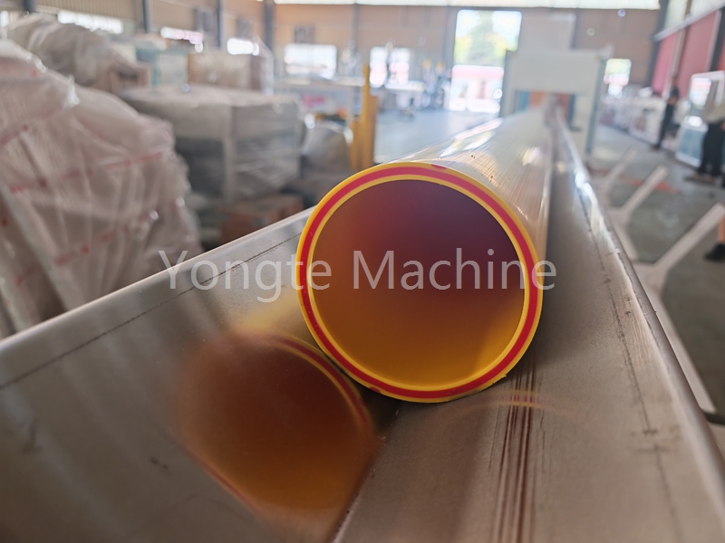 three layer PPR pipe made by Yongte machine