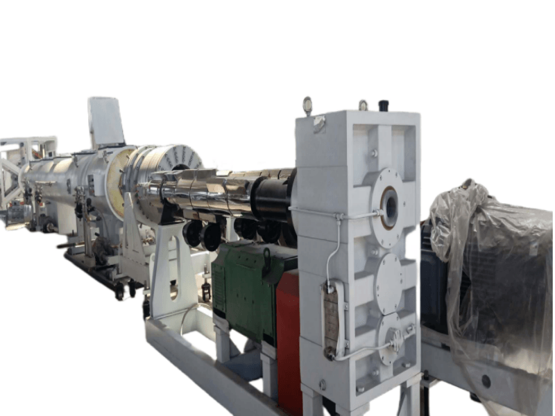 Machine d'extrusion de tuyaux PE