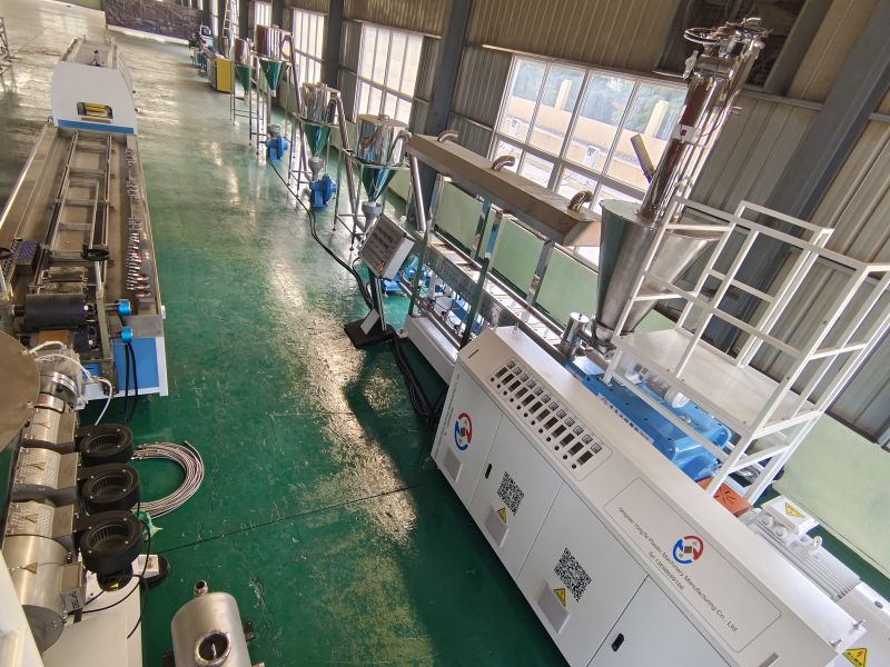 Composite en plastique avec machine à granules WPC en bois