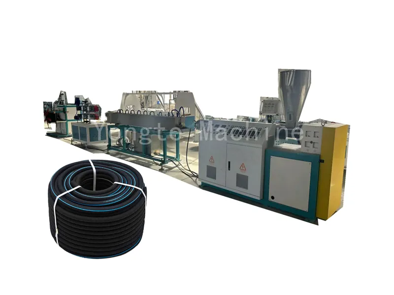 Machine de fabrication de tubes en caoutchouc nano aération