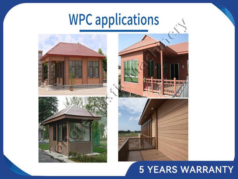 Ligne de production de pavillon WPC