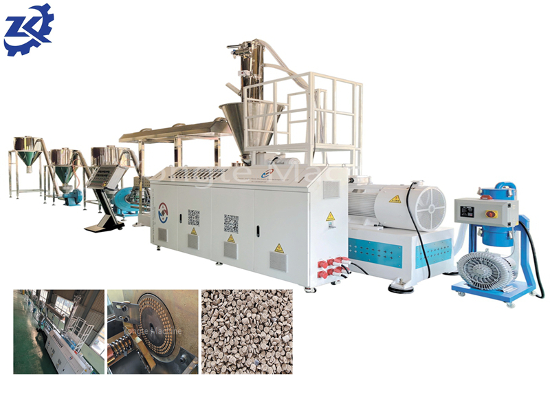 La machine de granulation Yongte WPC a installé avec succès dans l'usine du client indien.