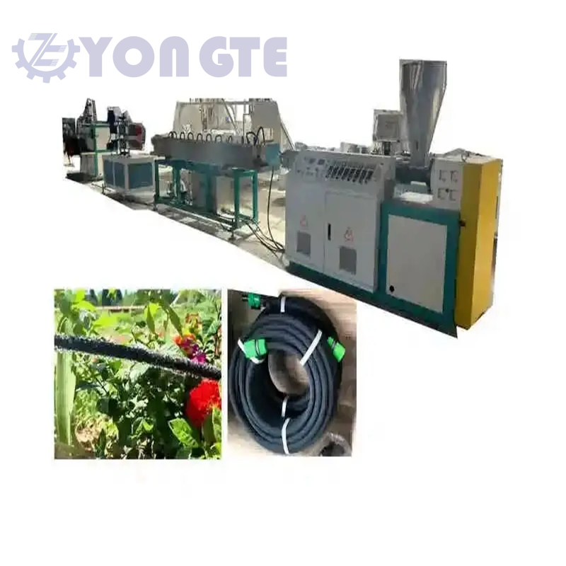 La ligne de production de tuyaux d'infiltration en caoutchouc de Yongte transforme les pneus déchets en outils d'irrigation efficaces.