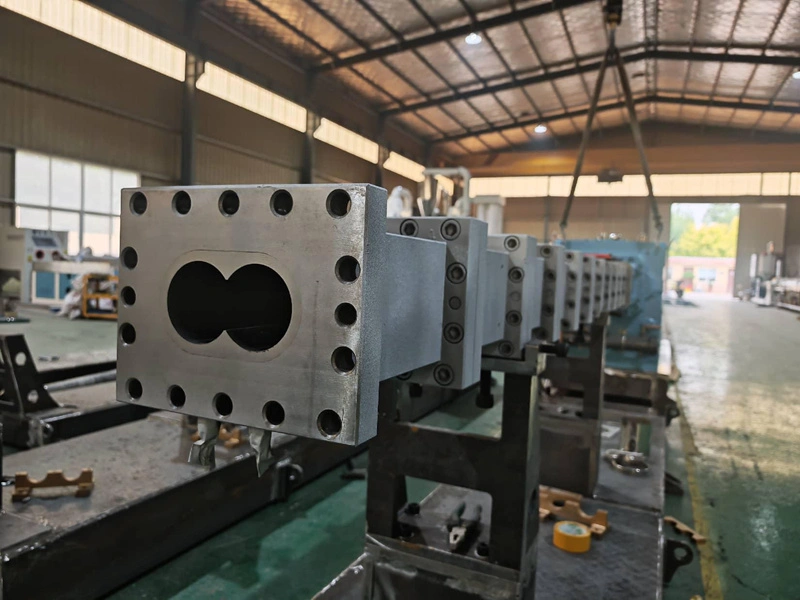Machine de granulation WPC en production pour le marché européen