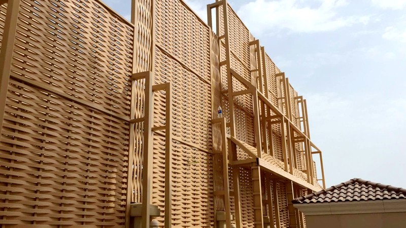 Ligne d'extrusion de bois en plastique