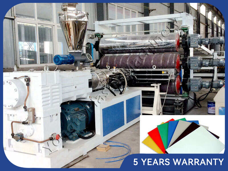 Machine de fabrication de feuilles de mousse sans PVC