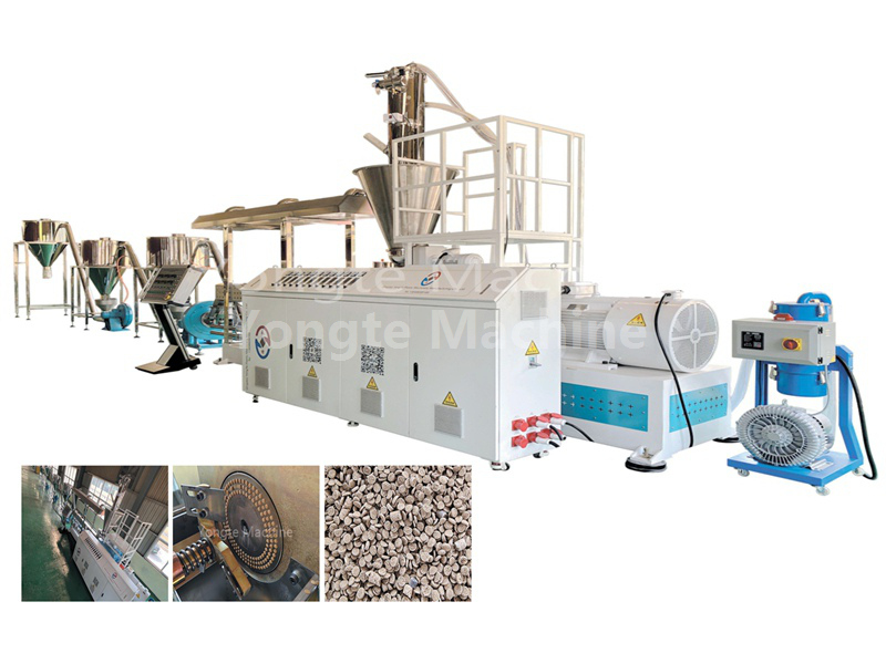 Machine à granulés en plastique recyclé WPC