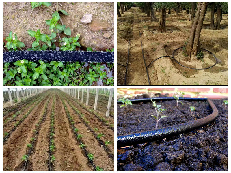 Machine à tuyaux d'irrigation en caoutchouc