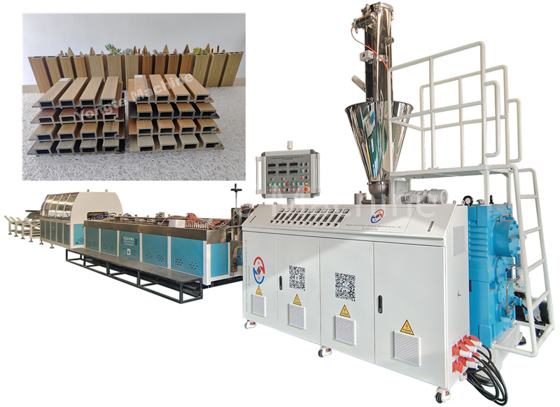 Machine de fabrication du panneau des perspectives WPC